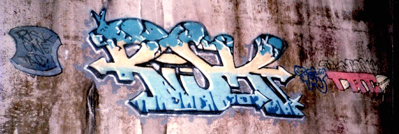 Risk, Graffiti - 1985