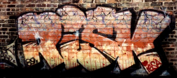 Risk, Graffiti - 1989
