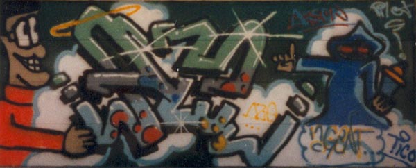 Pilot, Graffiti - 1985