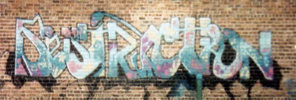 B-Boy-B, Graffiti - 1985