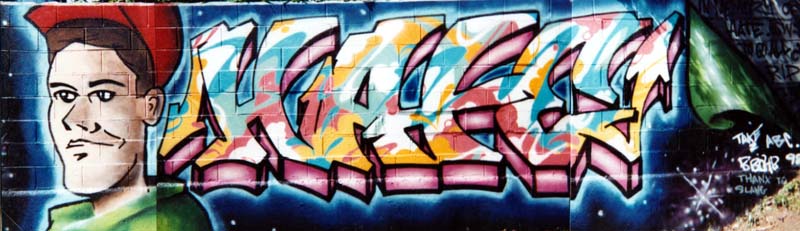 B-Boy-B, Graffiti - 1992