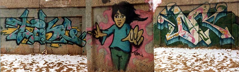Dice, Graffiti - 1986